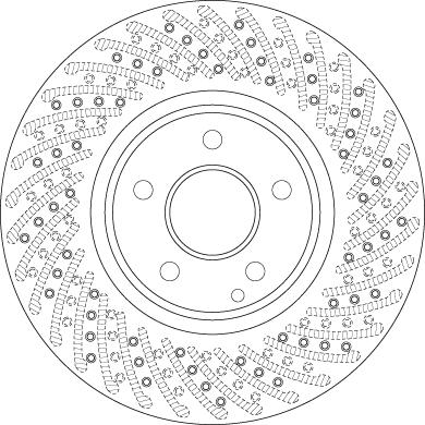 TRW DF6079S - Brake Disc autospares.lv