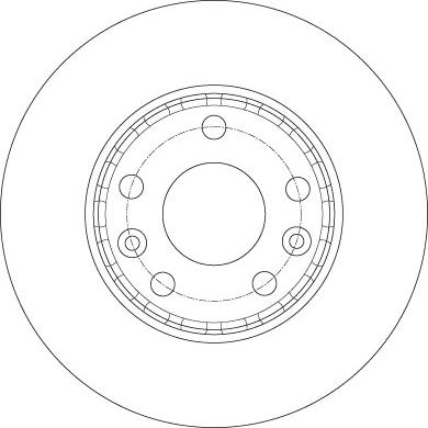 TRW DF6072 - Brake Disc autospares.lv