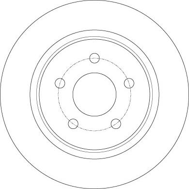 TRW DF6150 - Brake Disc autospares.lv