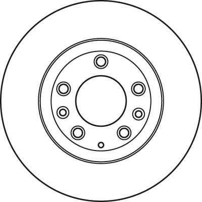 TRW DF6115 - Brake Disc autospares.lv