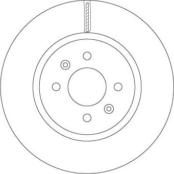 TRW DF6842 - Brake Disc autospares.lv