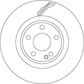 TRW DF6867 - Brake Disc autospares.lv