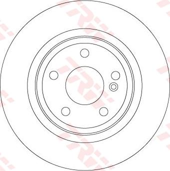 TRW DF6886 - Brake Disc autospares.lv