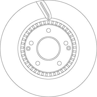 TRW DF6883S - Brake Disc autospares.lv