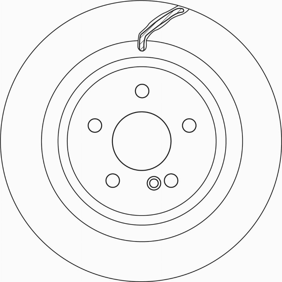 TRW DF6826S - Brake Disc autospares.lv