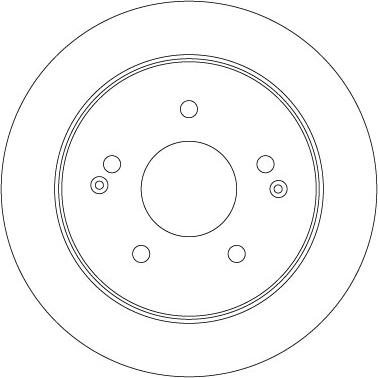 TRW DF6879S - Brake Disc autospares.lv