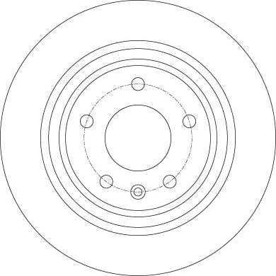 TRW DF6363 - Brake Disc autospares.lv