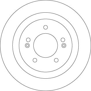 TRW DF6367 - Brake Disc autospares.lv