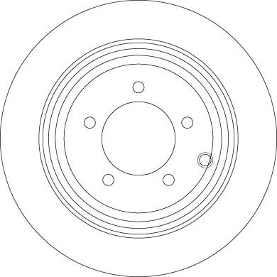 TRW DF6326 - Brake Disc autospares.lv