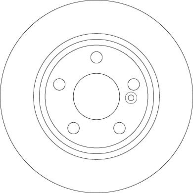 TRW DF6376 - Brake Disc autospares.lv