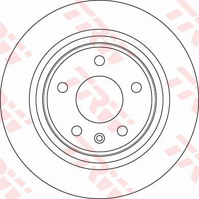 TRW DF6370 - Brake Disc autospares.lv