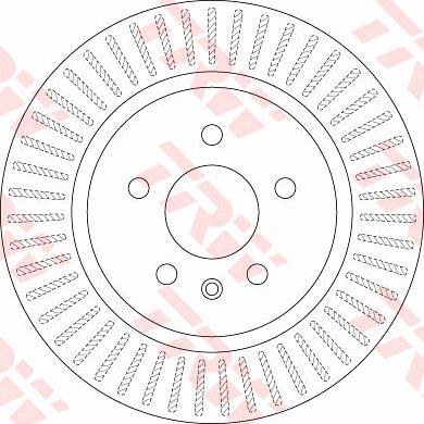 TRW DF6371 - Brake Disc autospares.lv