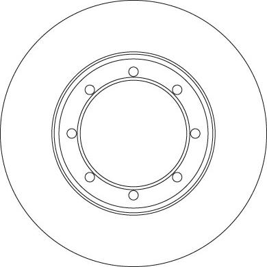 TRW DF6372 - Brake Disc autospares.lv