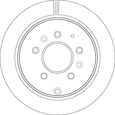 TRW DF6291 - Brake Disc autospares.lv