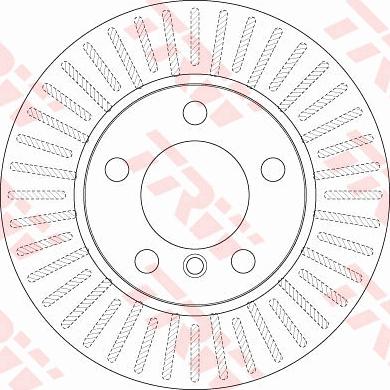 TRW DF6255 - Brake Disc autospares.lv