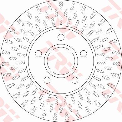 TRW DF6217 - Brake Disc autospares.lv