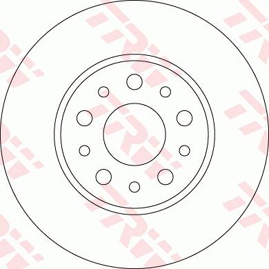 TRW DF6228 - Brake Disc autospares.lv