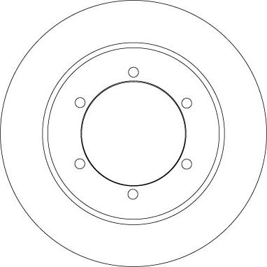 BETTAPARTS BD1812S - Brake Disc autospares.lv