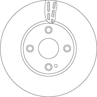 TRW DF6793 - Brake Disc autospares.lv