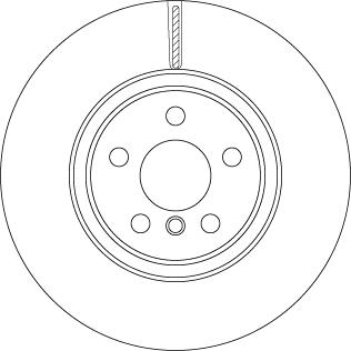 TRW DF6749S - Brake Disc autospares.lv