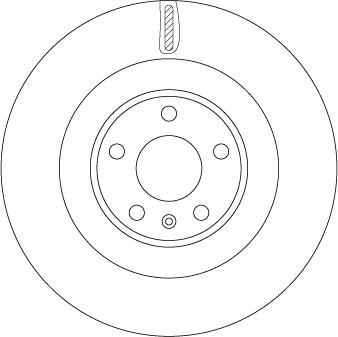 TRW DF6750S - Brake Disc autospares.lv