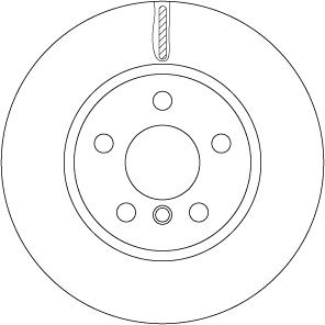 TRW DF6757 - Brake Disc autospares.lv