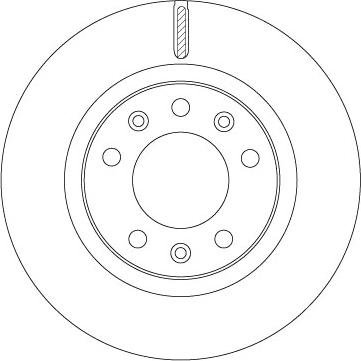 TRW DF6785 - Brake Disc autospares.lv