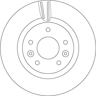 TRW DF6786 - Brake Disc autospares.lv