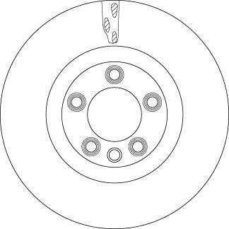 TRW DF6772S - Brake Disc autospares.lv