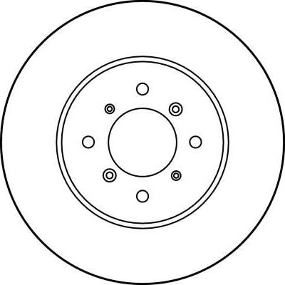 TRW DF1956 - Brake Disc autospares.lv