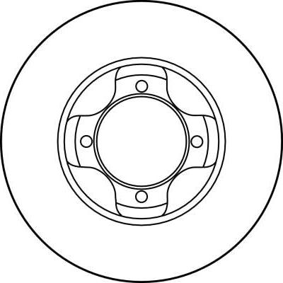 TRW DF1964 - Brake Disc autospares.lv