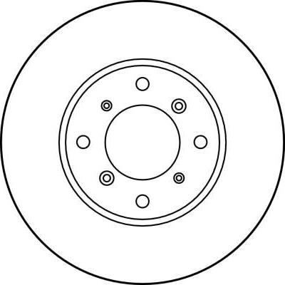 TRW DF1963 - Brake Disc autospares.lv