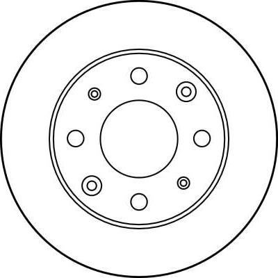 TRW DF1973 - Brake Disc autospares.lv