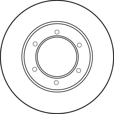 TRW DF1418 - Brake Disc autospares.lv