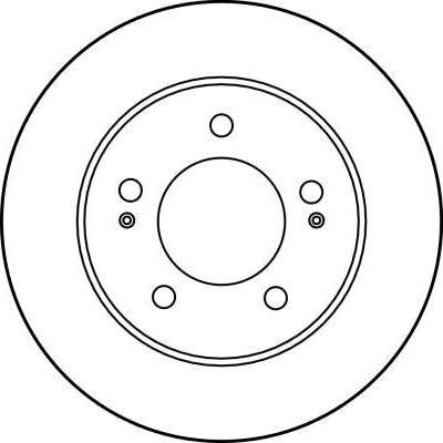 TRW DF1434 - Brake Disc autospares.lv