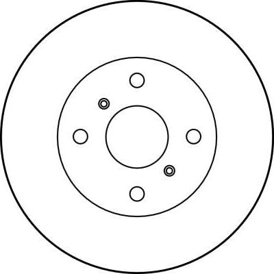 TRW DF1423 - Brake Disc autospares.lv