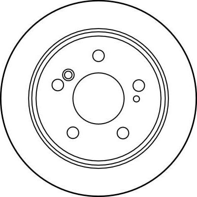 TRW DF1583 - Brake Disc autospares.lv