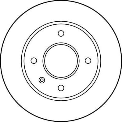 TRW DF1650 - Brake Disc autospares.lv