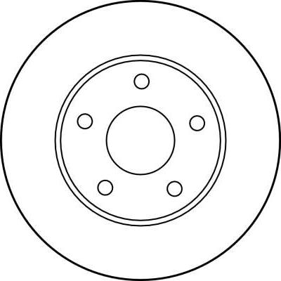 TRW DF1648 - Brake Disc autospares.lv