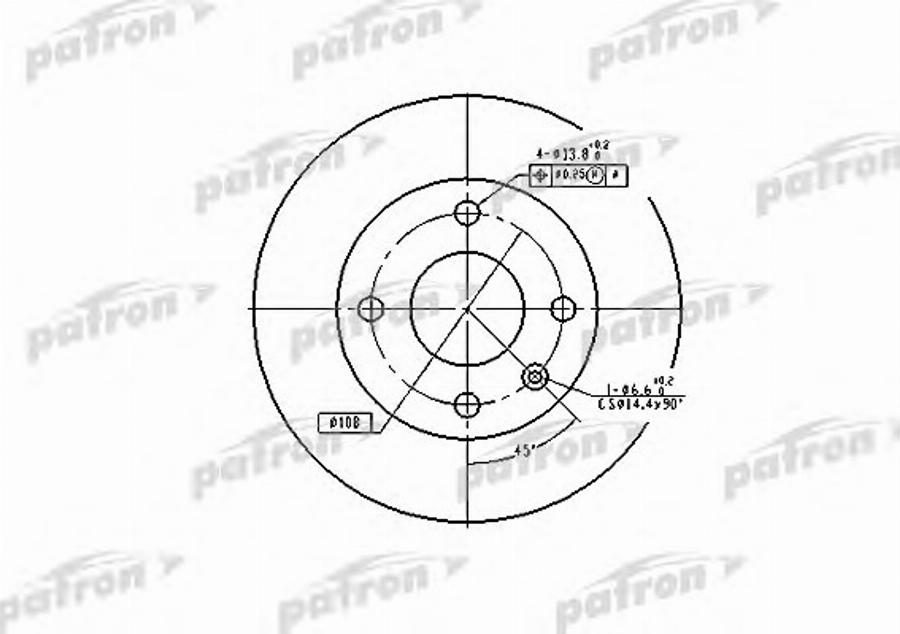 TRW DF1658BP - Brake Disc autospares.lv