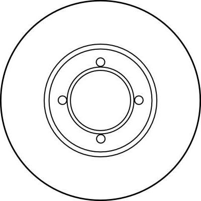 TRW DF1601 - Brake Disc autospares.lv