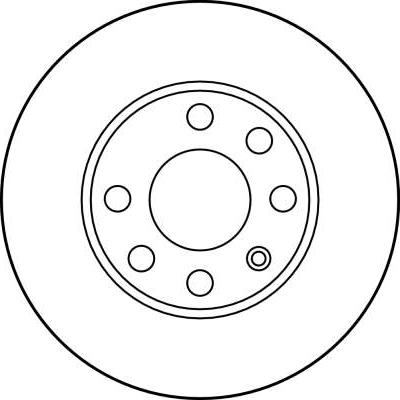 TRW DF1608 - Brake Disc autospares.lv