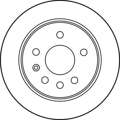 TRW DF1613 - Brake Disc autospares.lv