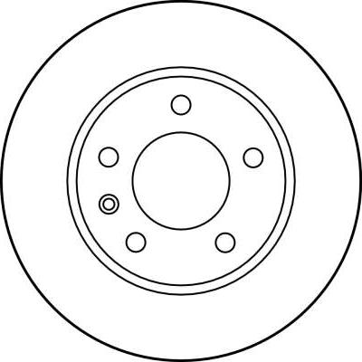 TRW DF1614 - Brake Disc autospares.lv