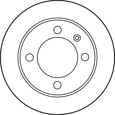 TRW DF1630 - Brake Disc autospares.lv