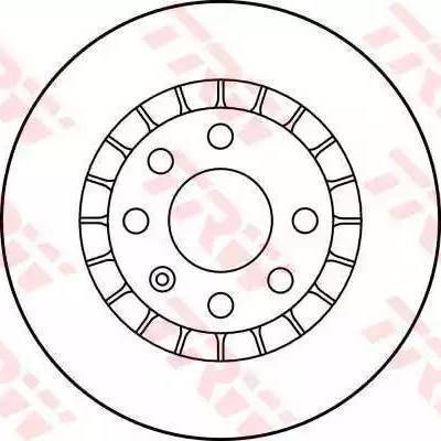 BOSCH 986478327 - Brake Disc autospares.lv