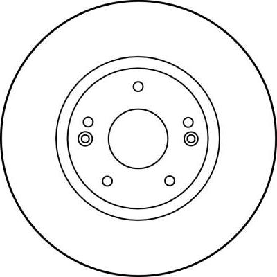 TRW DF1033 - Brake Disc autospares.lv