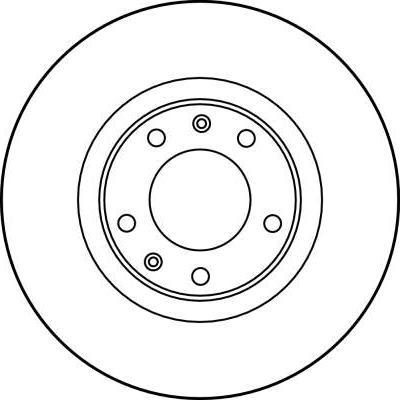 TRW DF1222 - Brake Disc autospares.lv