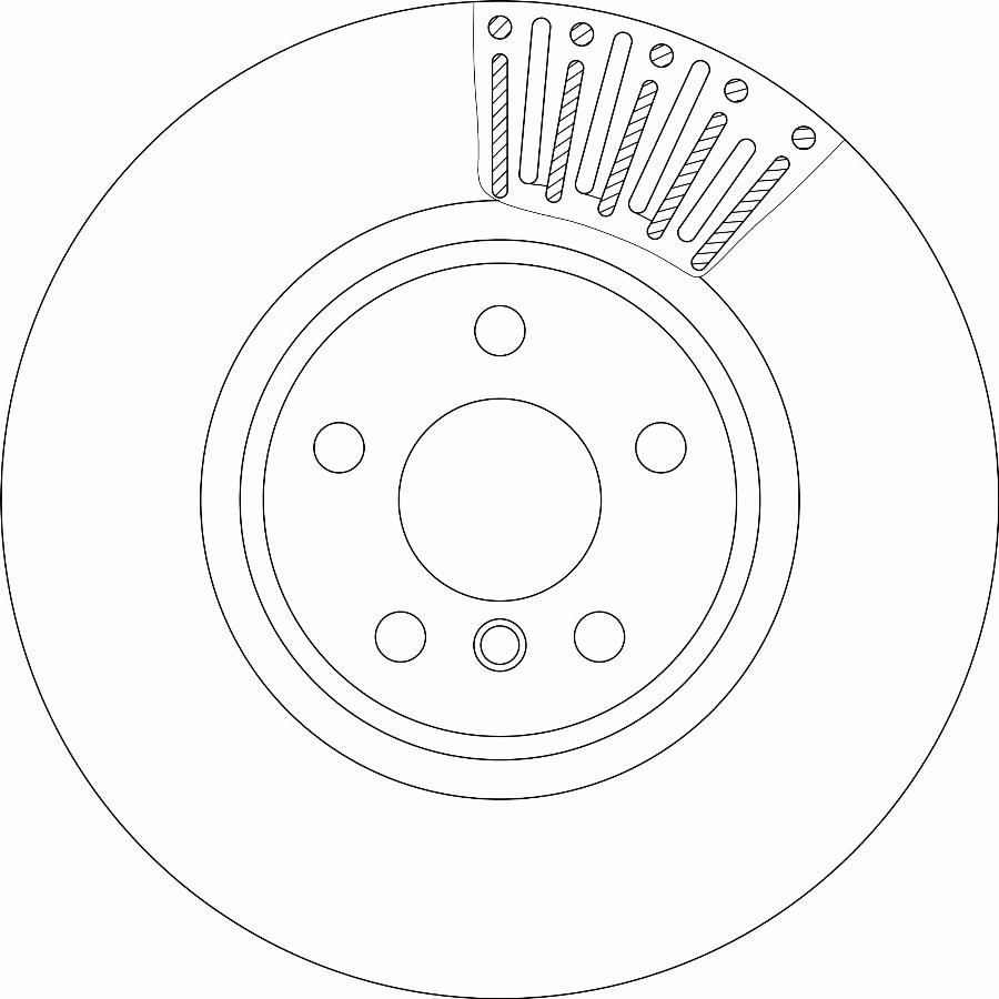 TRW DF8644S - Brake Disc autospares.lv