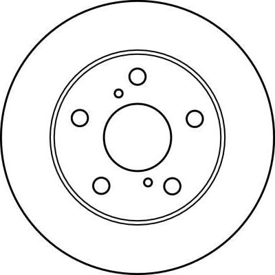 TRW DF3028 - Brake Disc autospares.lv